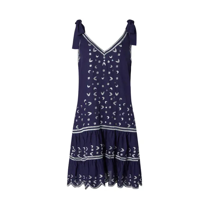 Marlo Dress - Navy