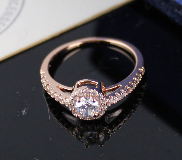 JR0021- Rose gold ring