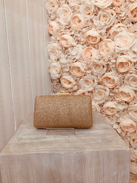 Smooche clutch Rose Gold