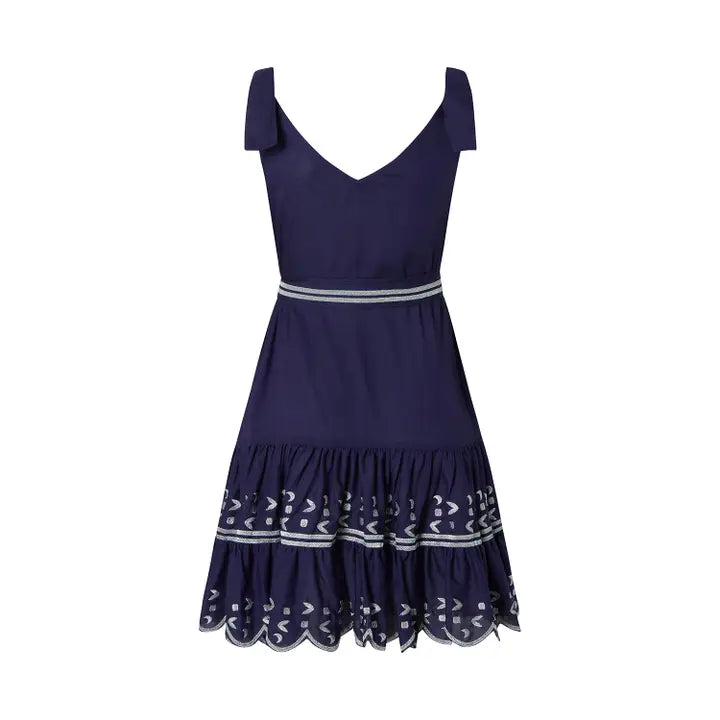 Marlo Dress - Navy