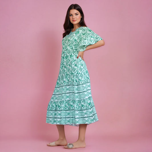 Matilda Dress - Green