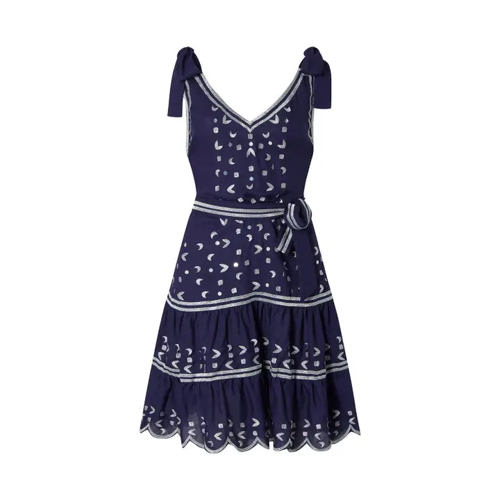 Marlo Dress - Navy