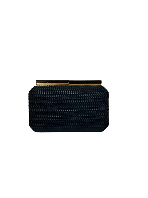 Rattan clutch - black